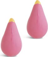 Sterling Forever Brystol Enamel Stud Earrings