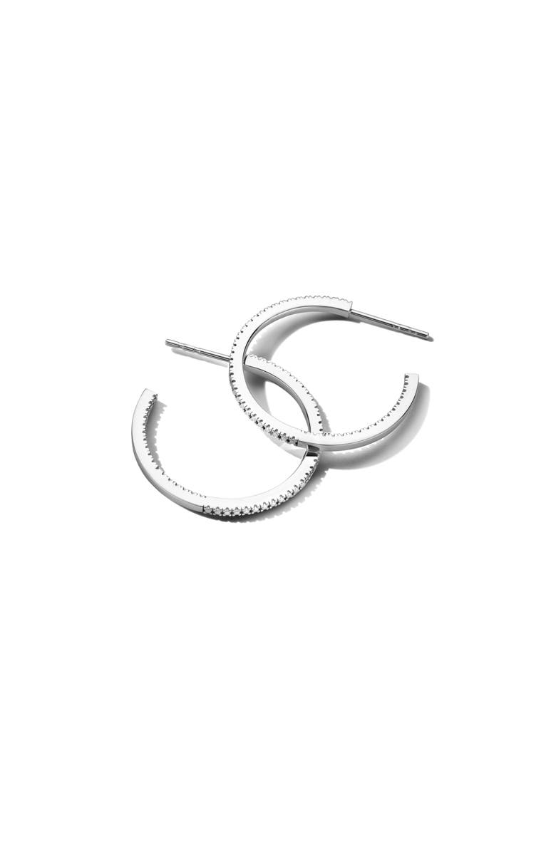 DPT Antwerp Ever Earrings, Alternate, color, White Rhodium