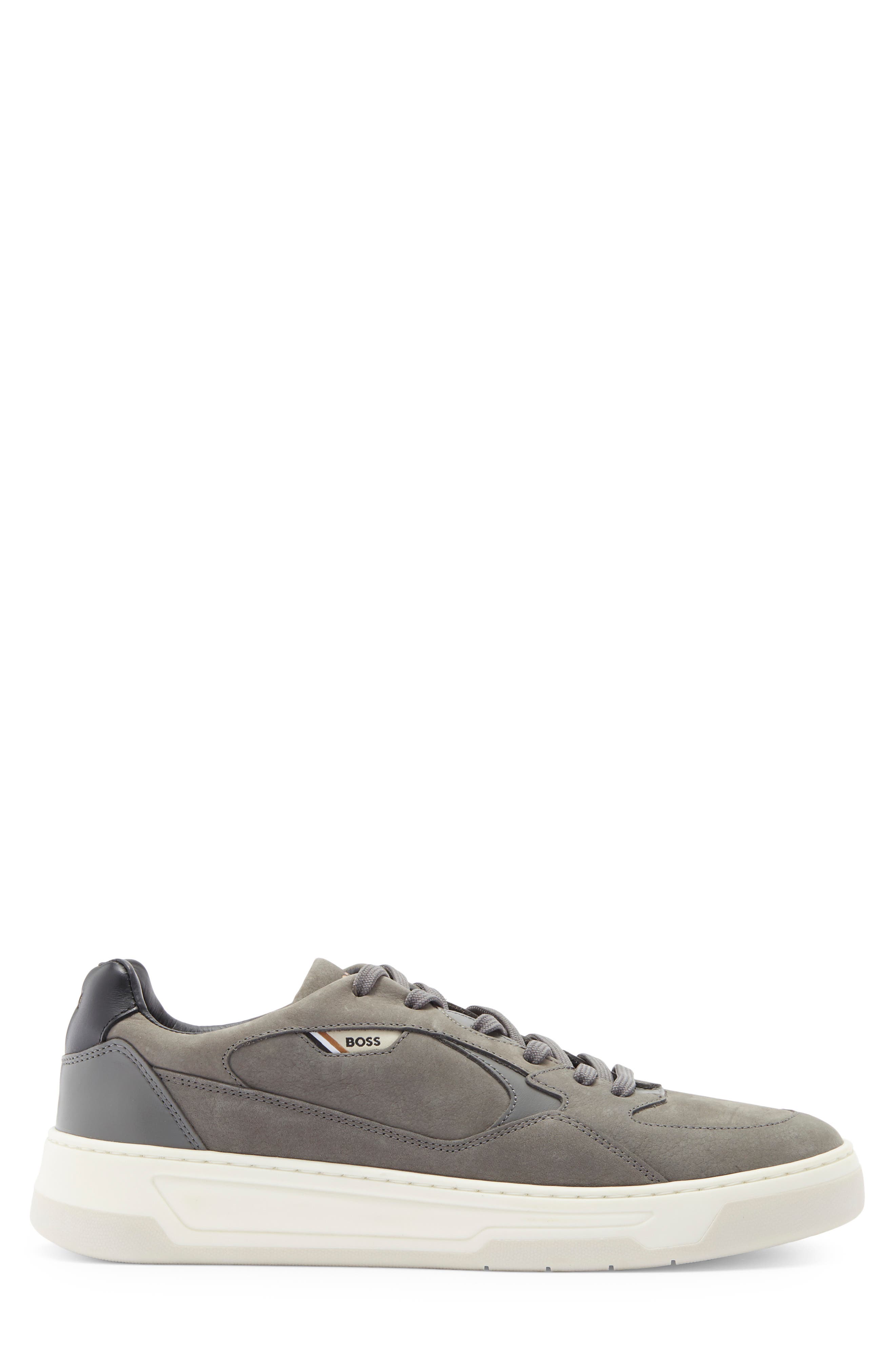 BOSS Baltimore Sneaker, Alternate, color, Medium Grey