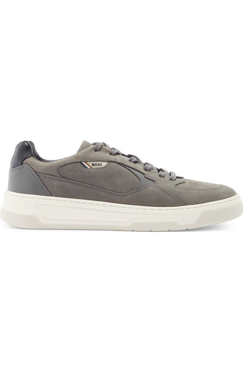 BOSS Baltimore Sneaker, Alternate, color, Medium Grey