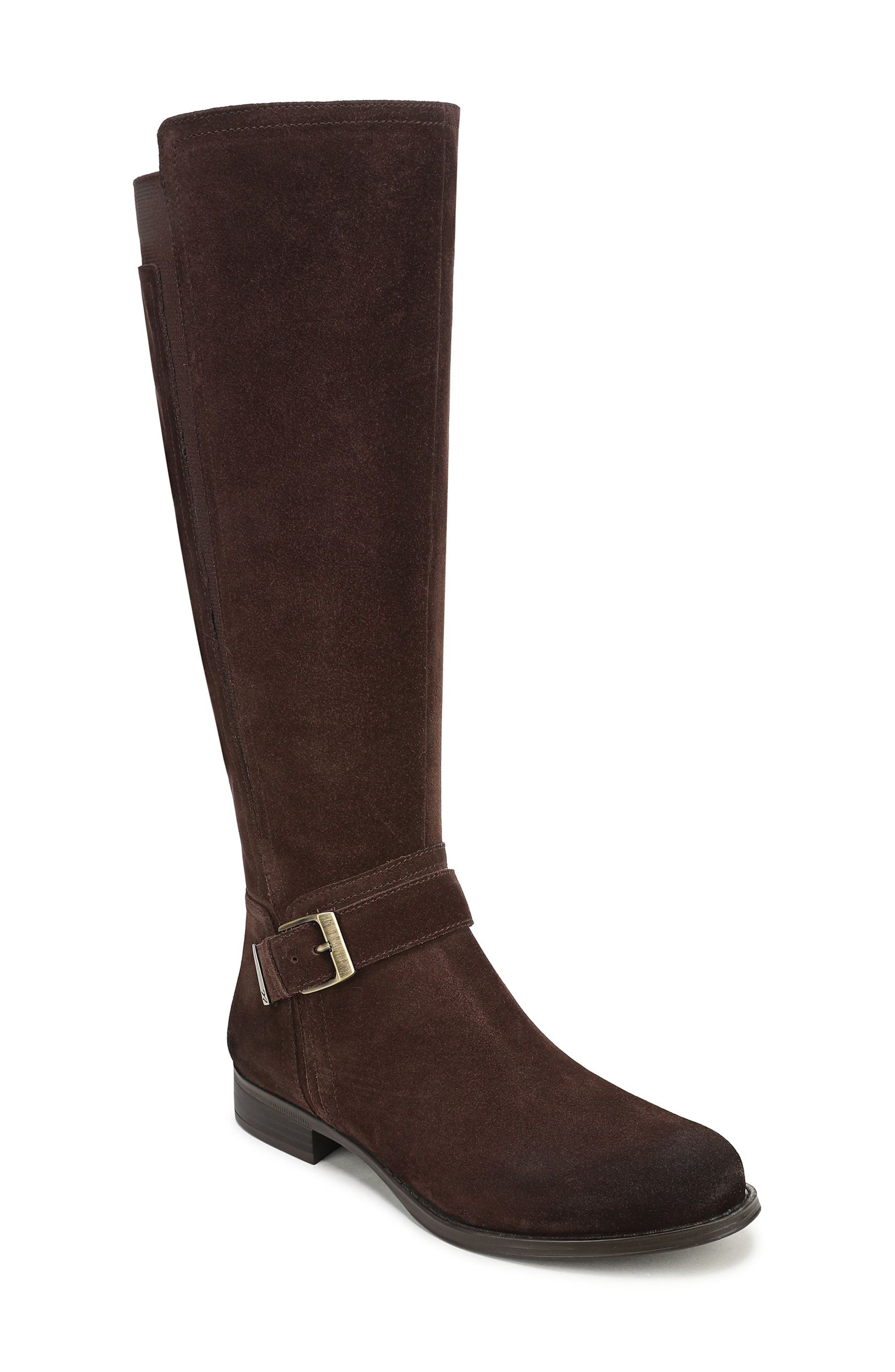CHOCOLATE BROWN SUEDE