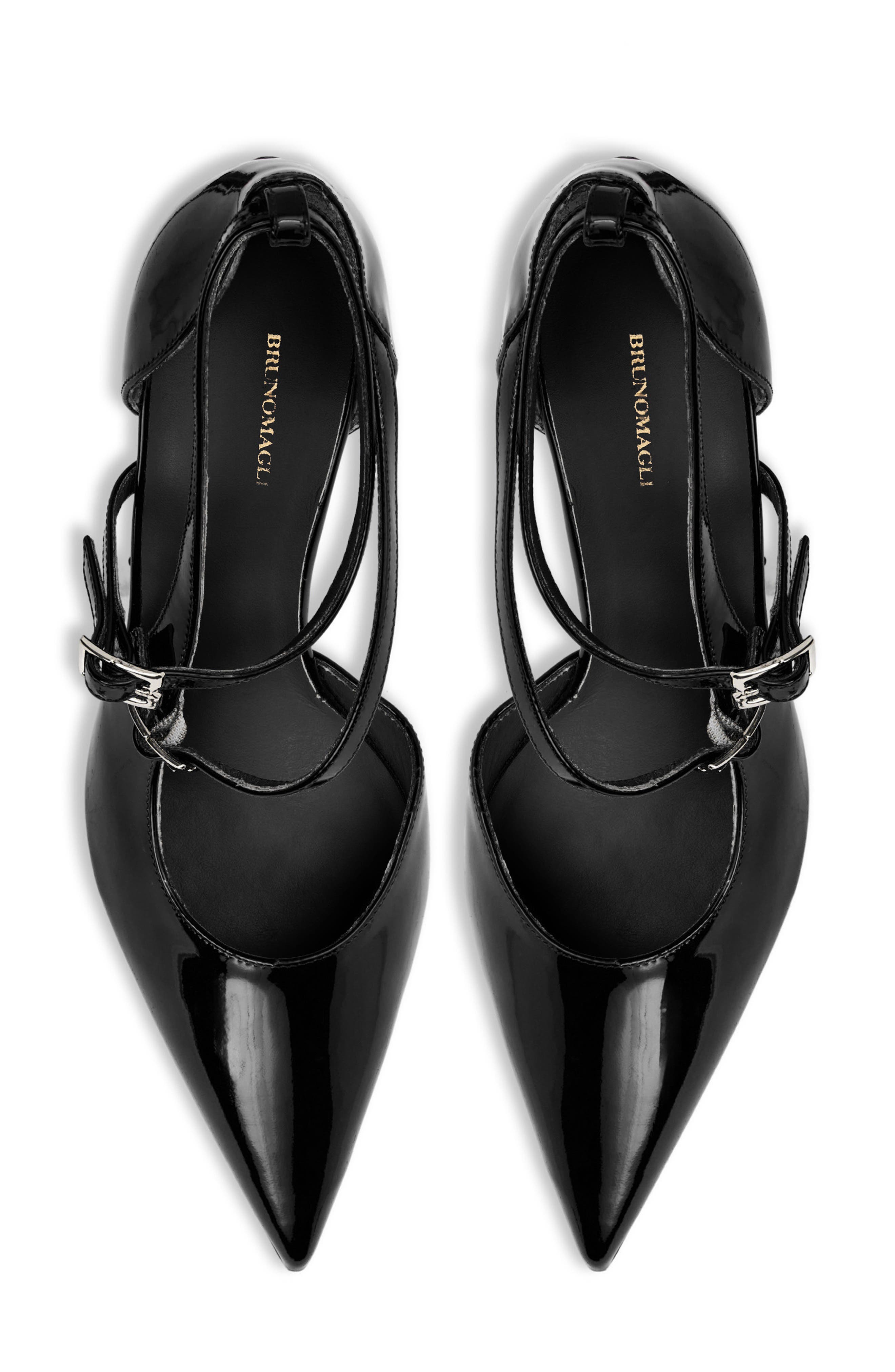 Bruno Magli Primavera Strappy Pointed Toe Pump, Alternate, color, 