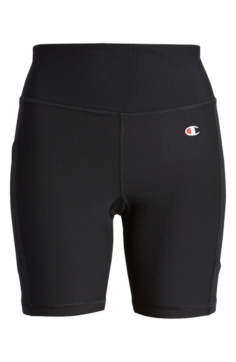 Champion 7-Inch Rib Bike Shorts, Alternate, color,