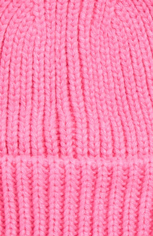 Treasure & Bond Classic Knit Cuffed Beanie In Pink