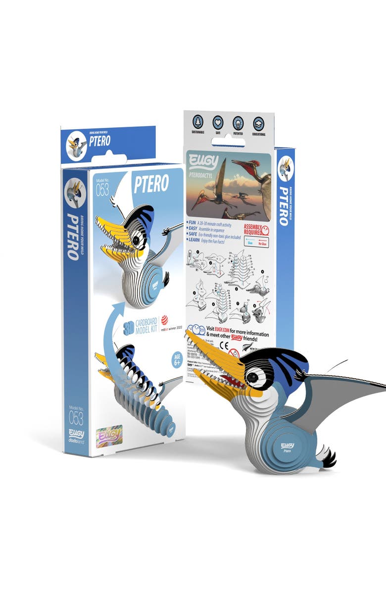 Eugy Puzzles Ptero 3D Puzzle, Main, color, NO COLOR