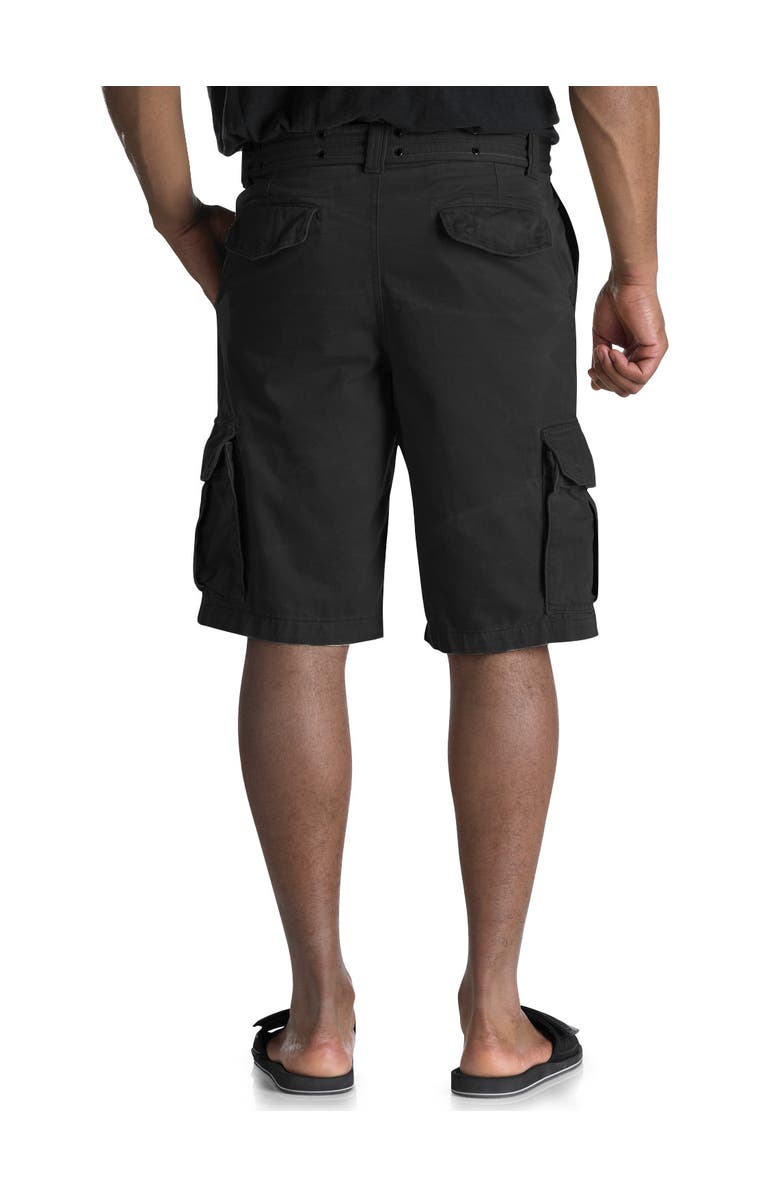 Society of One by DXL Big & Tall Distressed Cargo Shorts, Alternate, color,