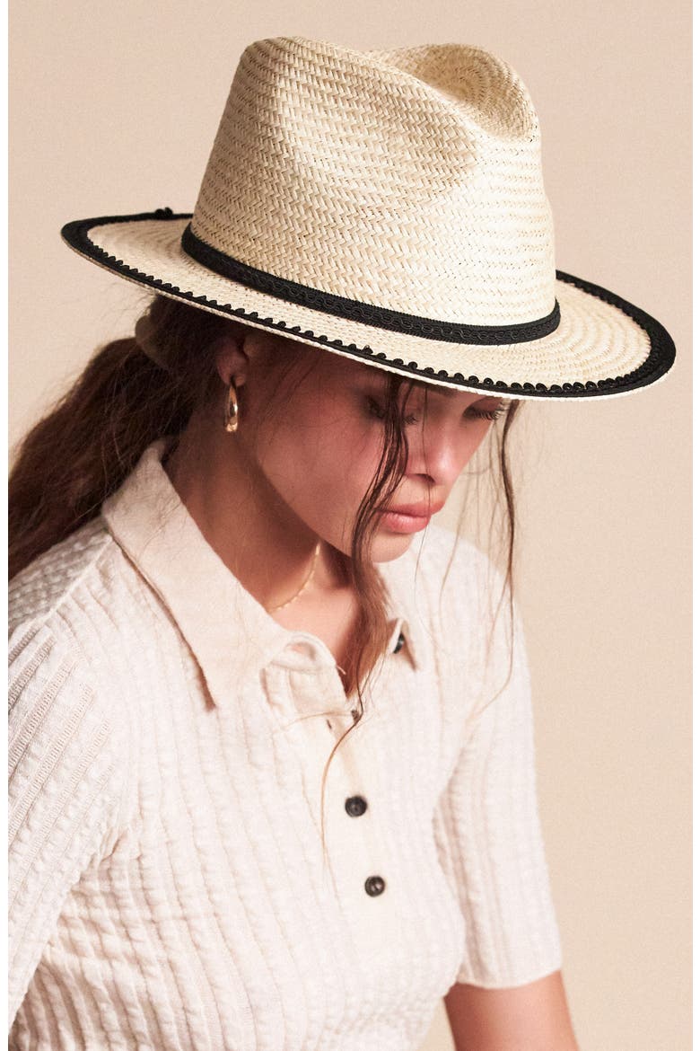 Lera II Straw Fedora, Alternate, color, TAN