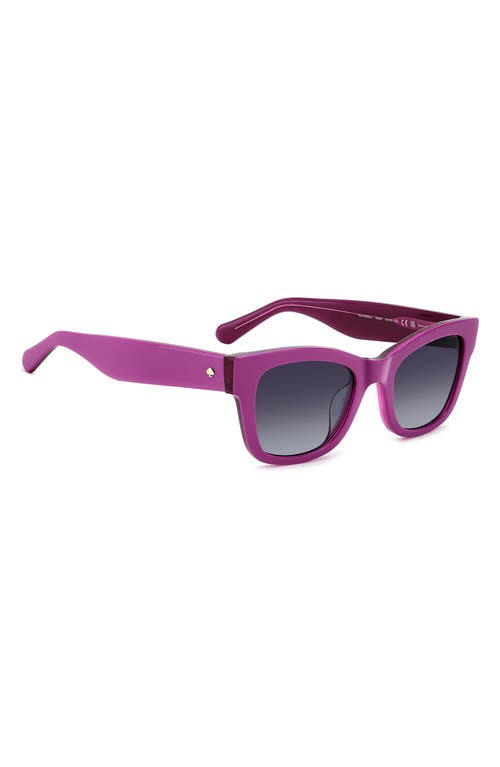 Kate Spade New York Aimee 50mm Gradient Cat Eye Sunglasses In Purple
