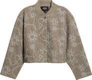 UGG® Botanic Embroidered Bomber Jacket