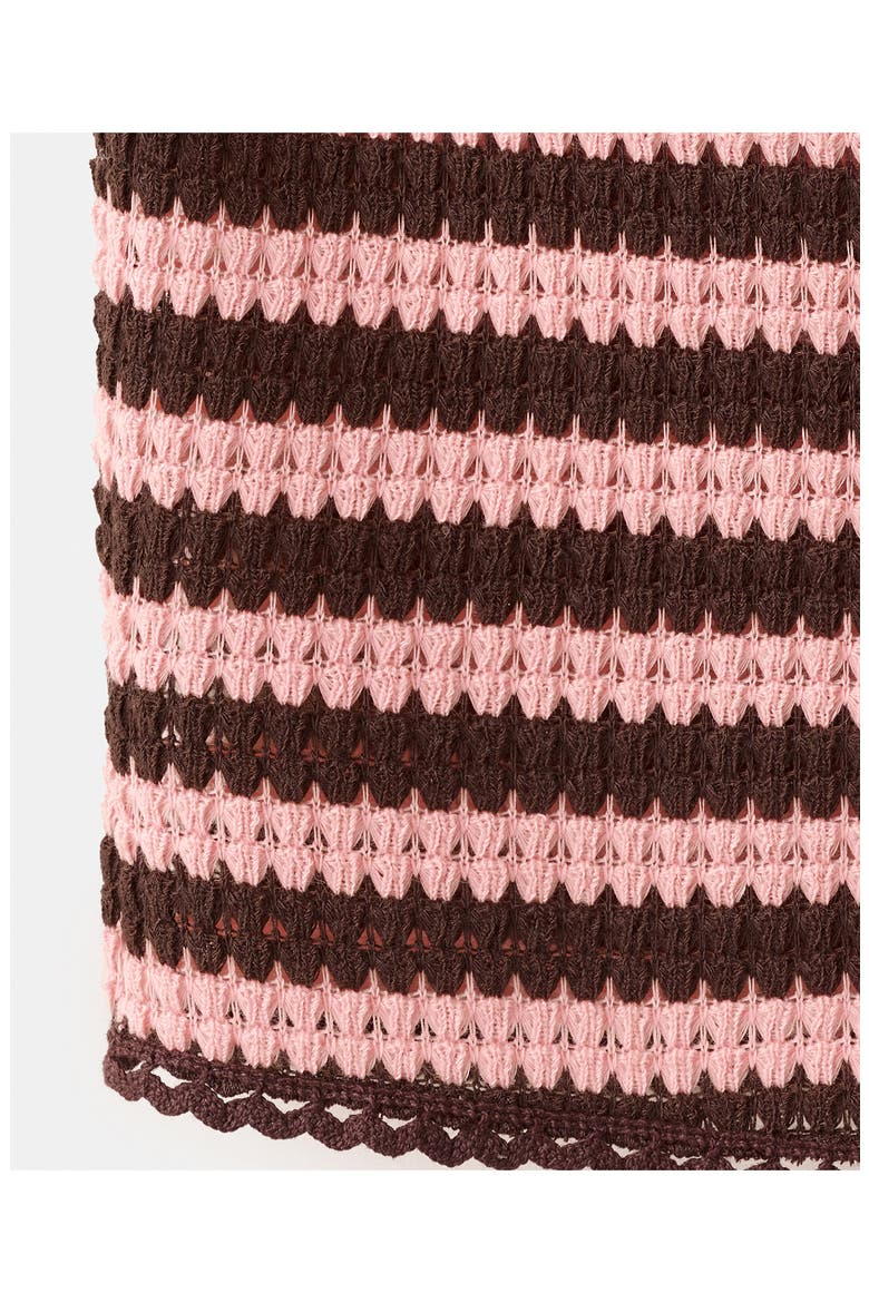 Stripe Sweater Vest, Alternate, color, PASTEL PINK