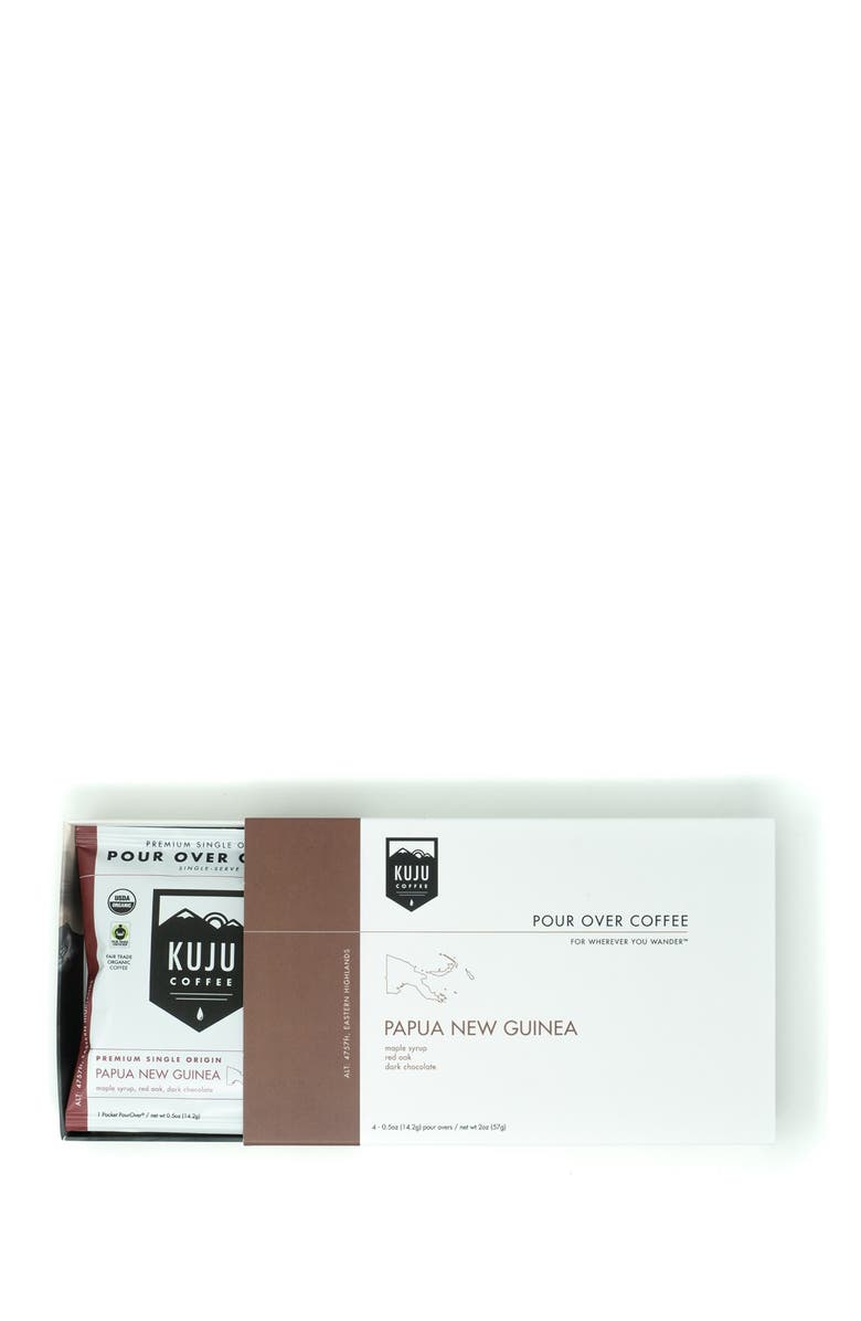 KUJU COFFEE Papua New Guinea Coffee Gift Set, Alternate, color, 