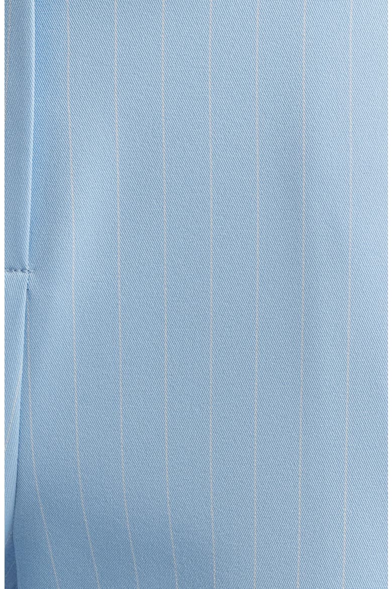 Classic Pinstripe Straight Leg Pants, Alternate, color, ICE BLUE