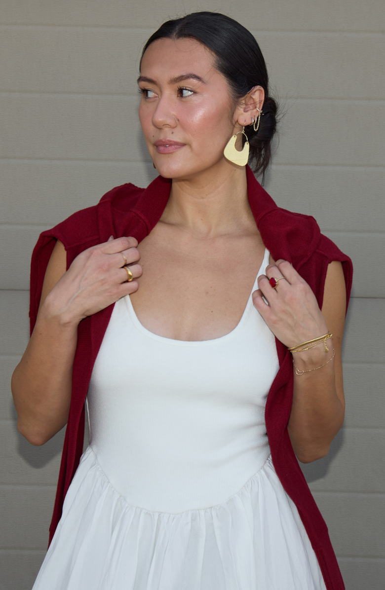 Nickel & Suede Soft Pearl Noras Earrings, Alternate, color, 