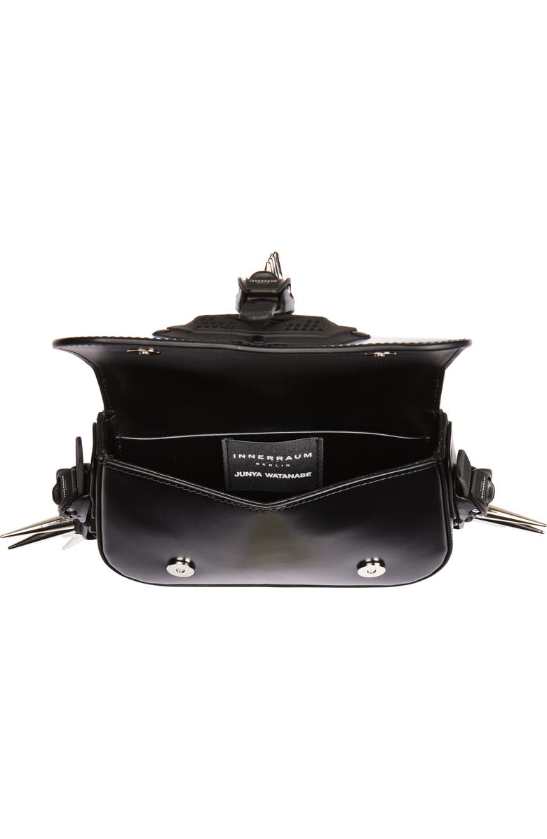Junya Watanabe x Innerraum Faux Leather Shoulder Bag, Alternate, color, Black