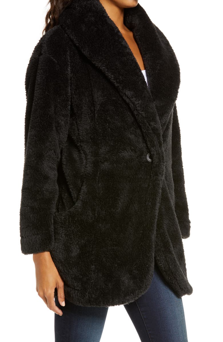 UGG<sup>®</sup> Annona Faux Shearling Travel Cardigan, Alternate, color, 