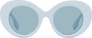 Burberry 49mm Round Sunglasses