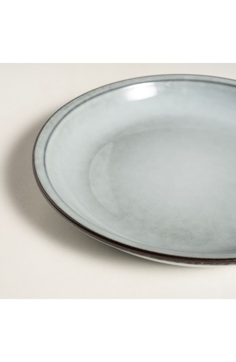 Zsa Zsa Zsu Lily Dessert Plate Stoneware 8 In Set Of 4, Alternate, color, Blue