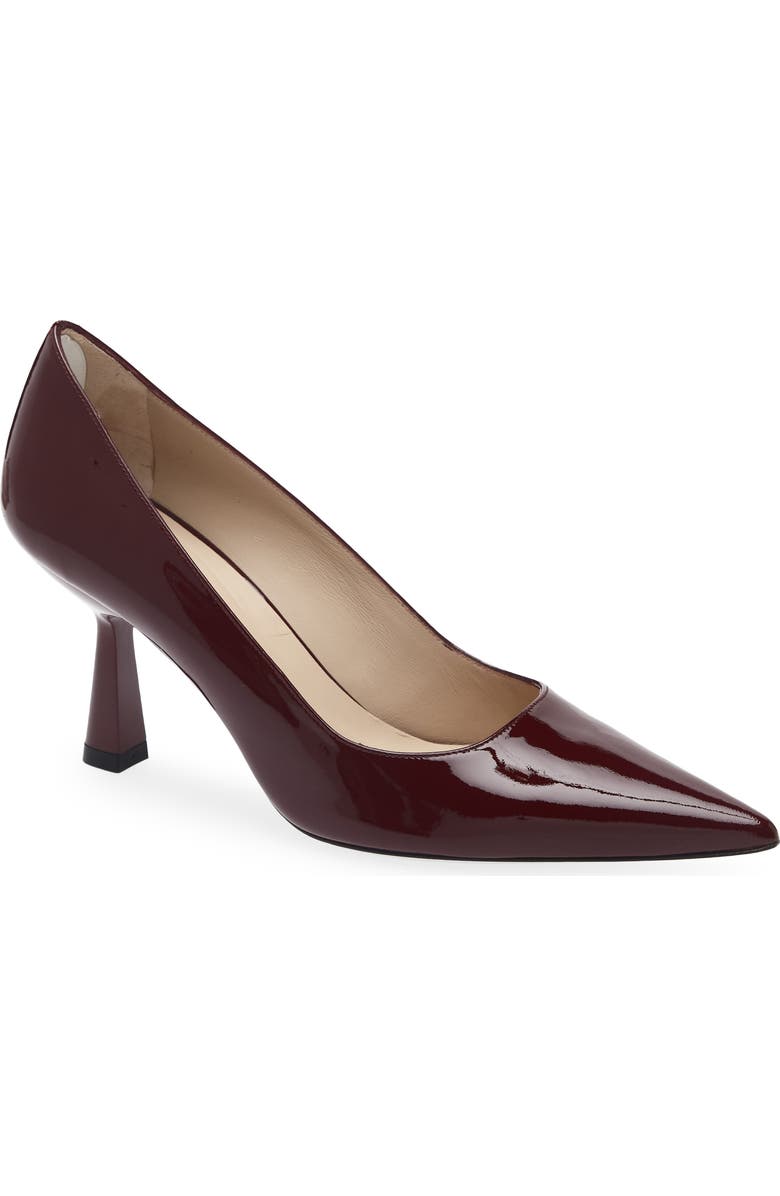 Stuart Weitzman Stuart Supersculpt 75 Pump, Main, color, Rosewood Patent