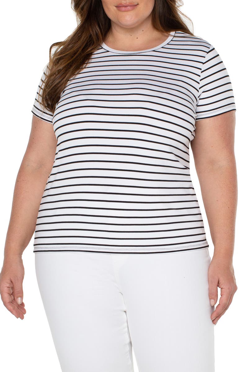 Liverpool Los Angeles Slim Fit Crewneck T-Shirt, Main, color, 