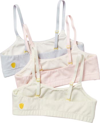 Pipit Pima Cotton Bra 3PK