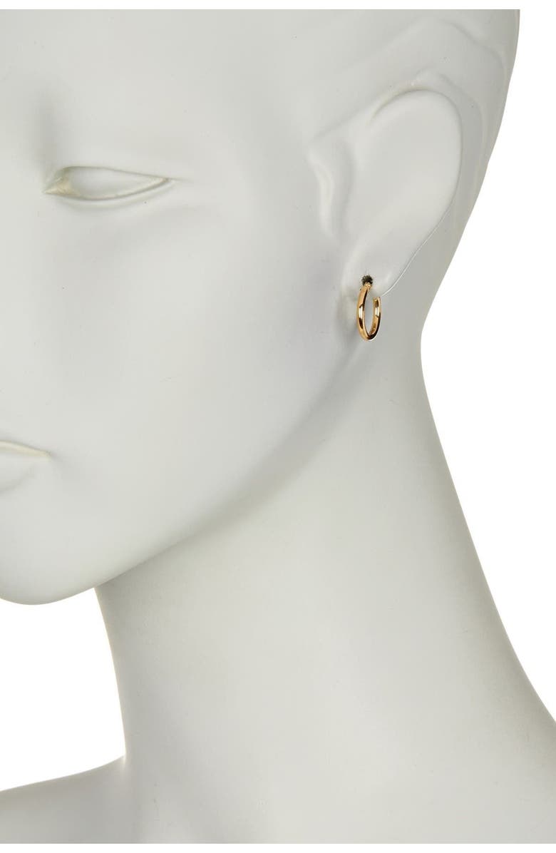 KARAT RUSH 14K Yellow Gold 15mm Shiny Round Tube Hoop Earrings, Alternate, color, 