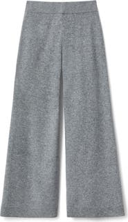 Lafayette 148 New York Wool & Cashmere Wide Leg Knit Pants