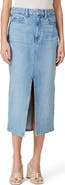 PAIGE Angela Denim Midi Skirt