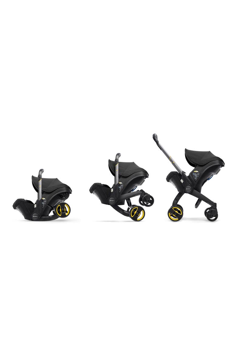 Convertible Infant Car Seat/Compact Stroller System with Base, Alternate, color, NITRO BLACK