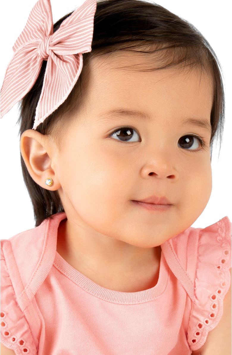 Tiny Blessings 14K Gold Enchanted Light Studs Screw Back Earrings, Alternate, color, 14K Yellow Gold