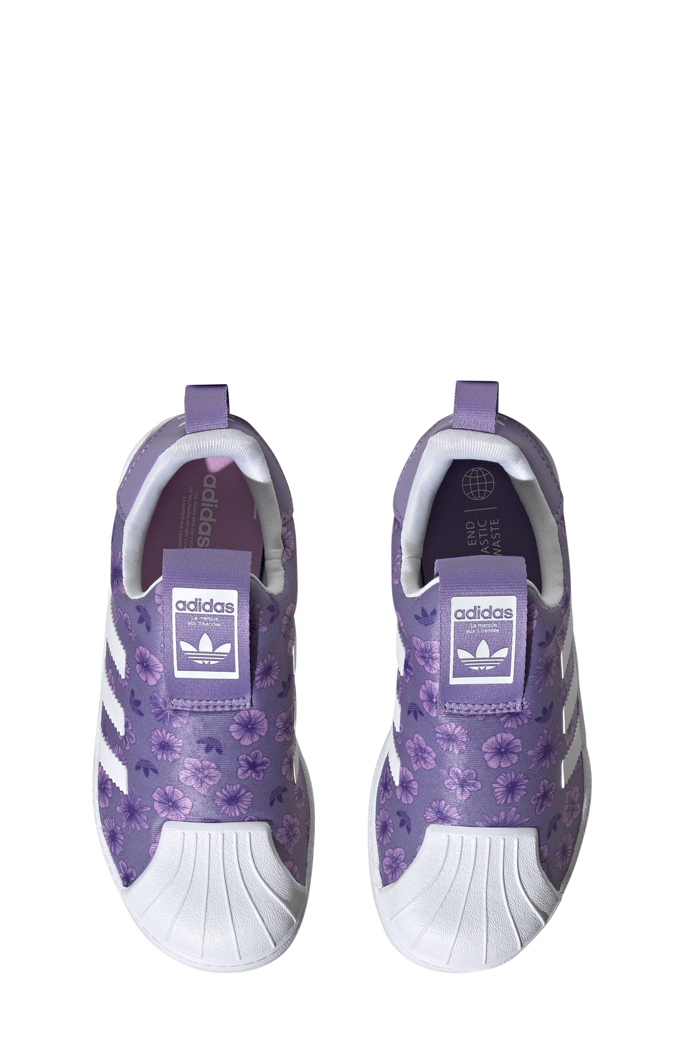 adidas Kids' Floral Superstar 360 Sneaker, Alternate, color, 