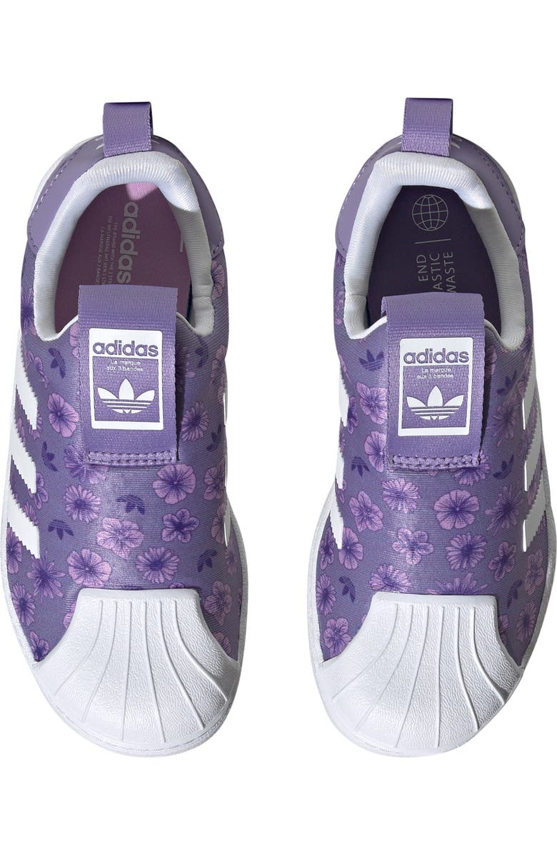 adidas Kids' Floral Superstar 360 Sneaker, Alternate, color,