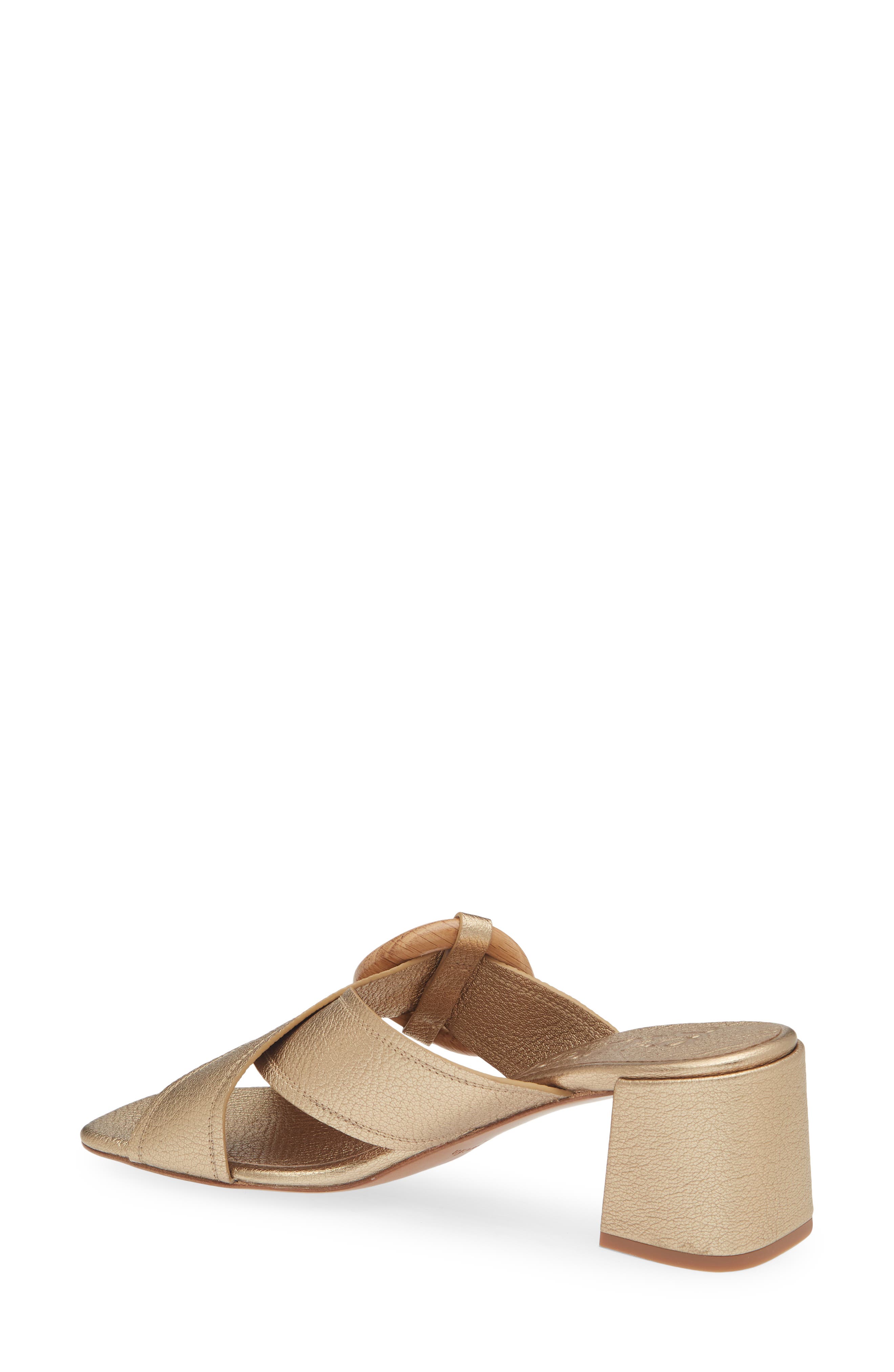 Pedro Garcia Uxia Slide Sandal, Alternate, color, Nugget Petitgrain-Oak