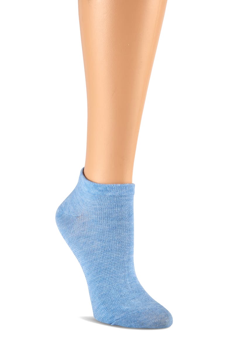 8-Pack Assorted Low Cut Socks, Alternate, color, WHITE/ SKYWAY