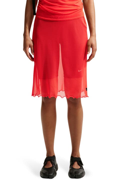 Sportswear Slim Fit Sheer Skirt