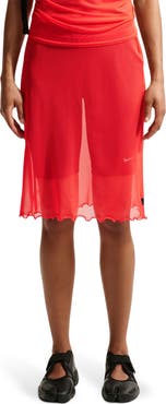Nike Sportswear Slim Fit Sheer Skirt
