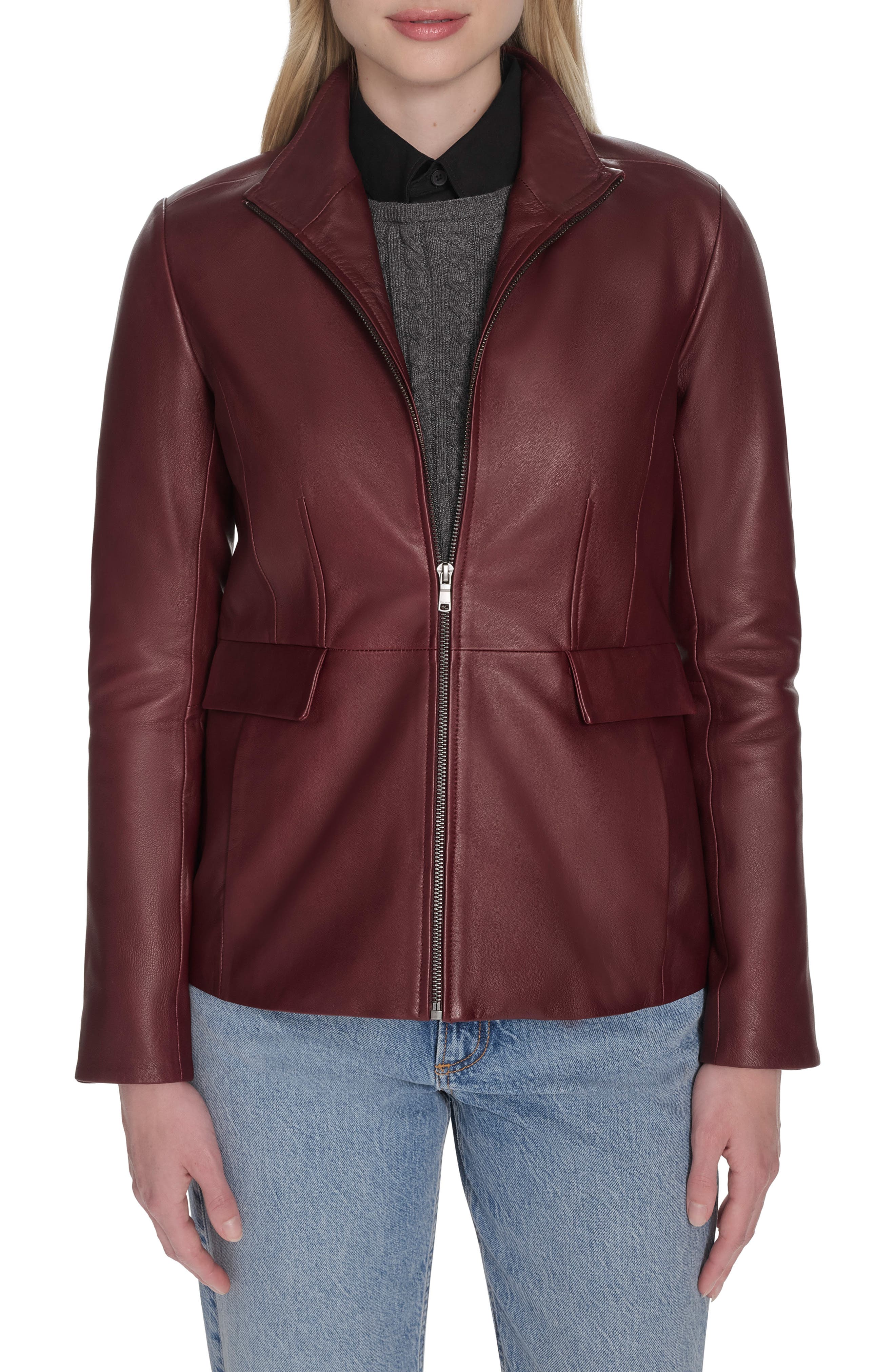 selected BURGUNDY