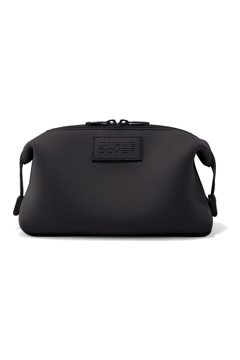 Hunter Large Neoprene Toiletry Bag, Main, color, ONYX