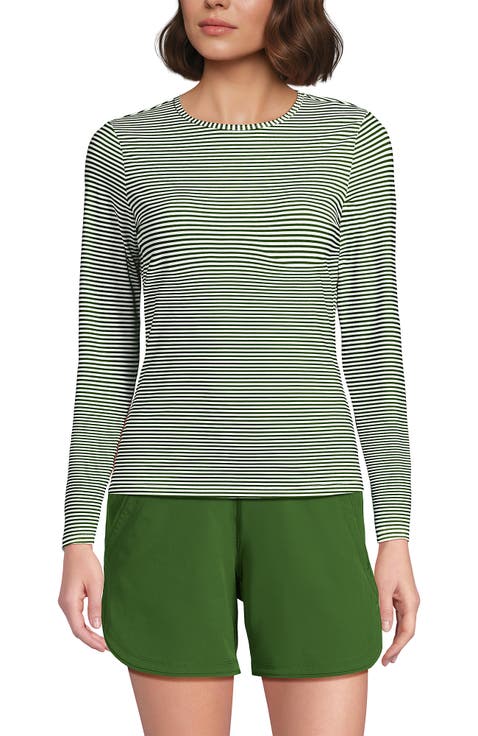 SunShade UPF 50 Long Sleeve Rash Guard Swim Tee