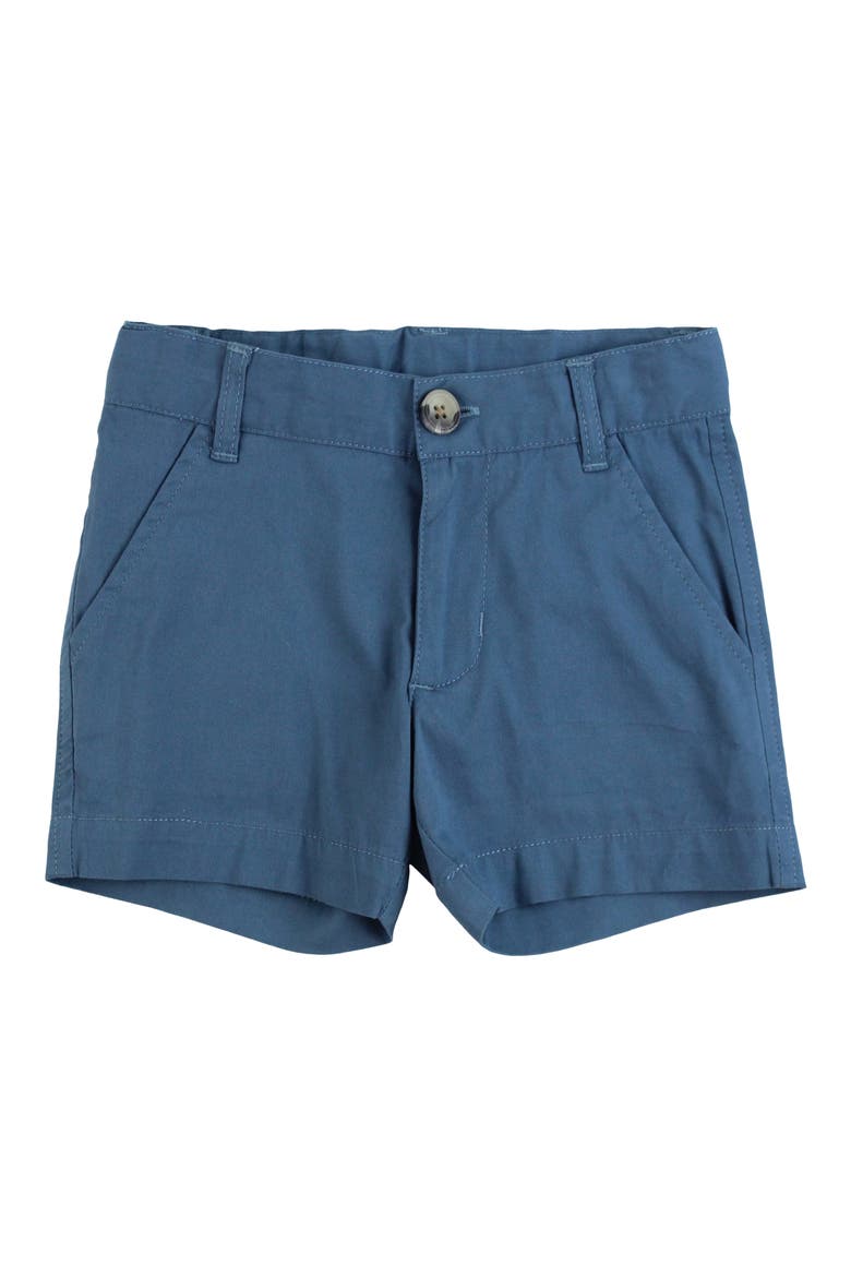 Stretch Cotton Chino Shorts, Main, color, INDIGO