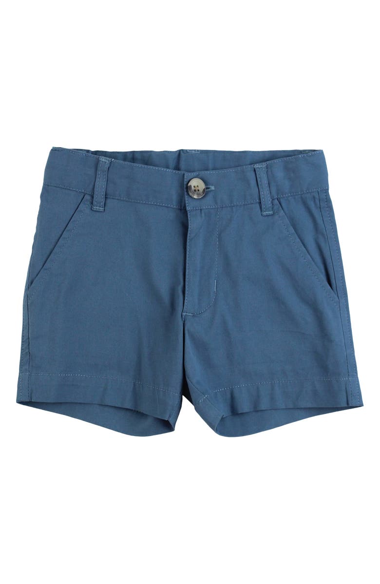 RuggedButts Stretch Cotton Chino Shorts, Main, color, Indigo