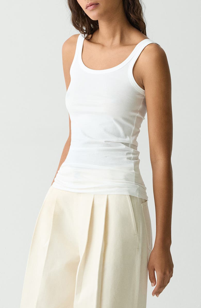 Theory Bram Apex Organic Pima Cotton Tank, Alternate, color, 