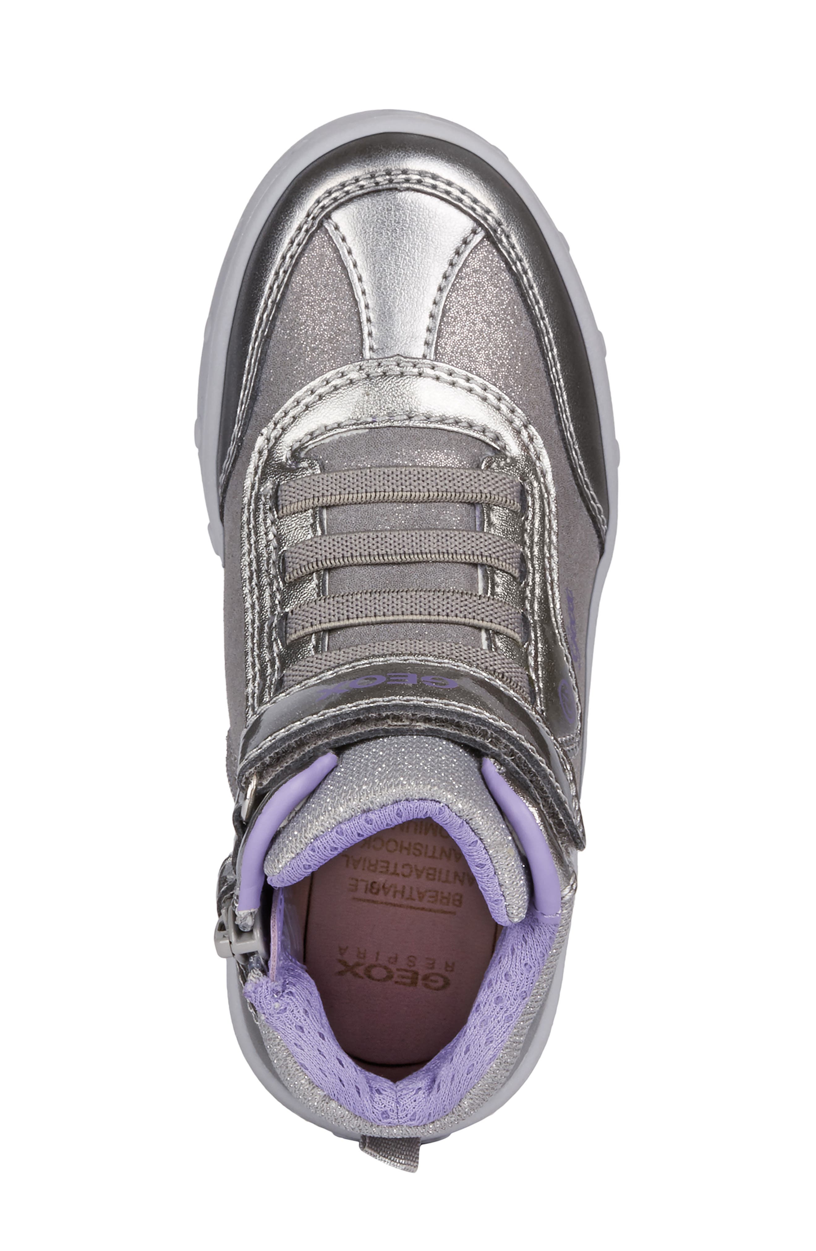 Geox Skylin Sequin Light-Up High Top Sneaker | Nordstrom