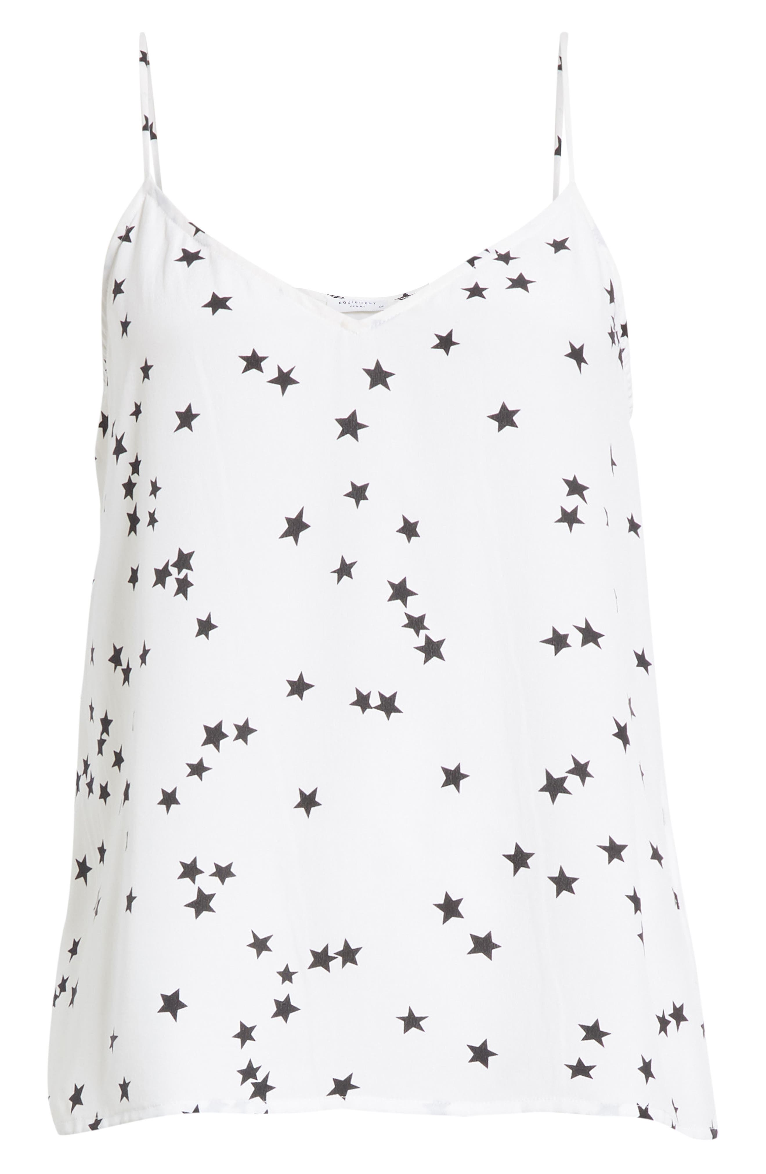 Equipment Layla Star Print Silk Camisole (Women) | Nordstromrack