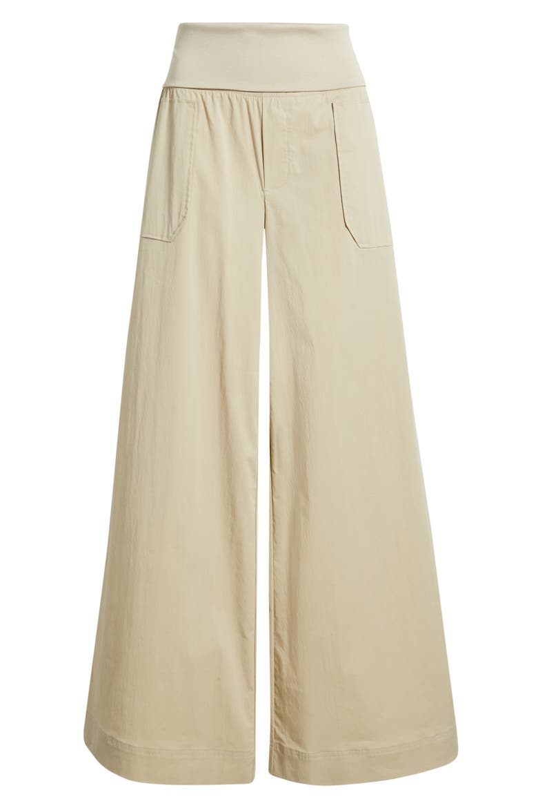 Ultra Skyrise Wide Leg Pants, Alternate, color, SEASHELL