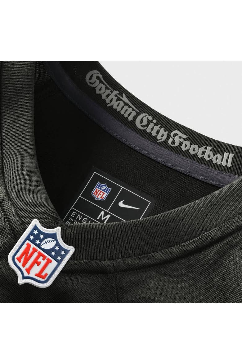 Women's Nike Breece Hall Gotham Green New York Jets 2025 Rivalries Collection Game Jersey, Alternate, color, Green