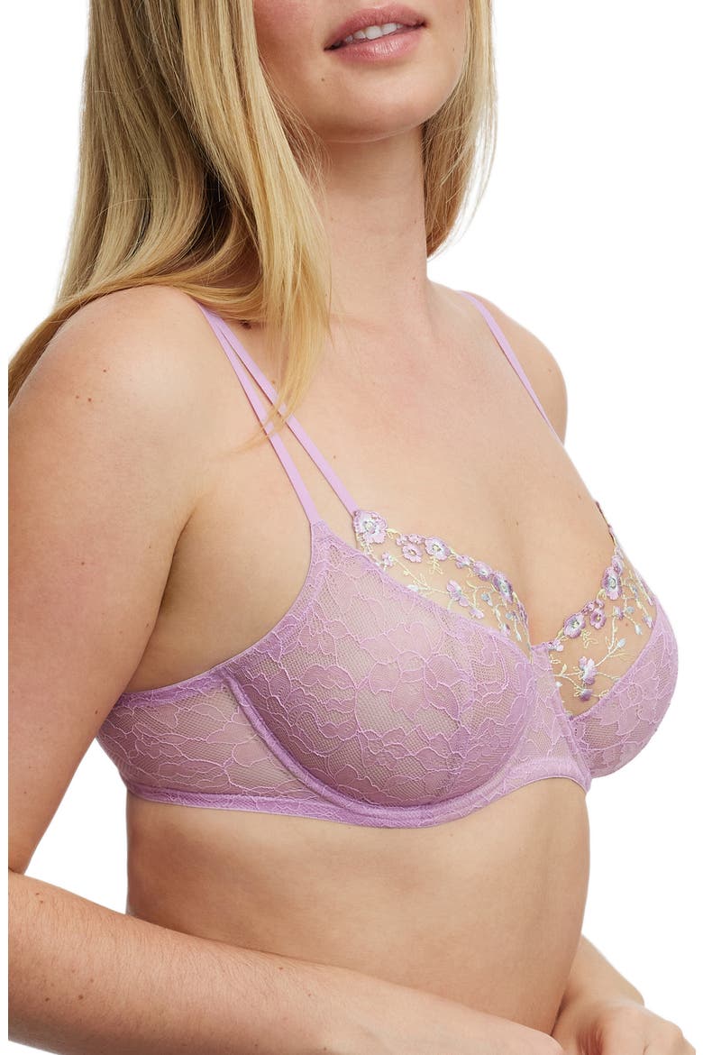 Paradise Underwire Bra, Alternate, color, PLUM COMBO