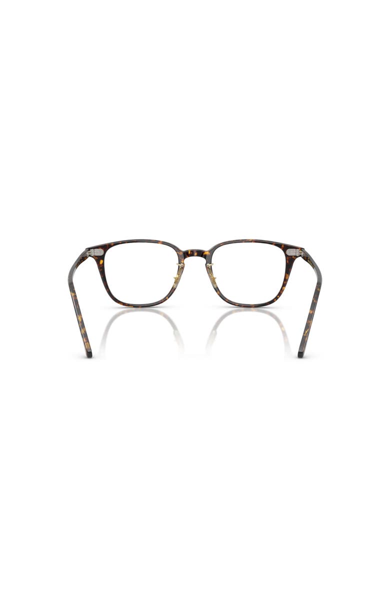 Oliver Peoples 49mm Rectangle optical glasses, Alternate, color, Tortoise