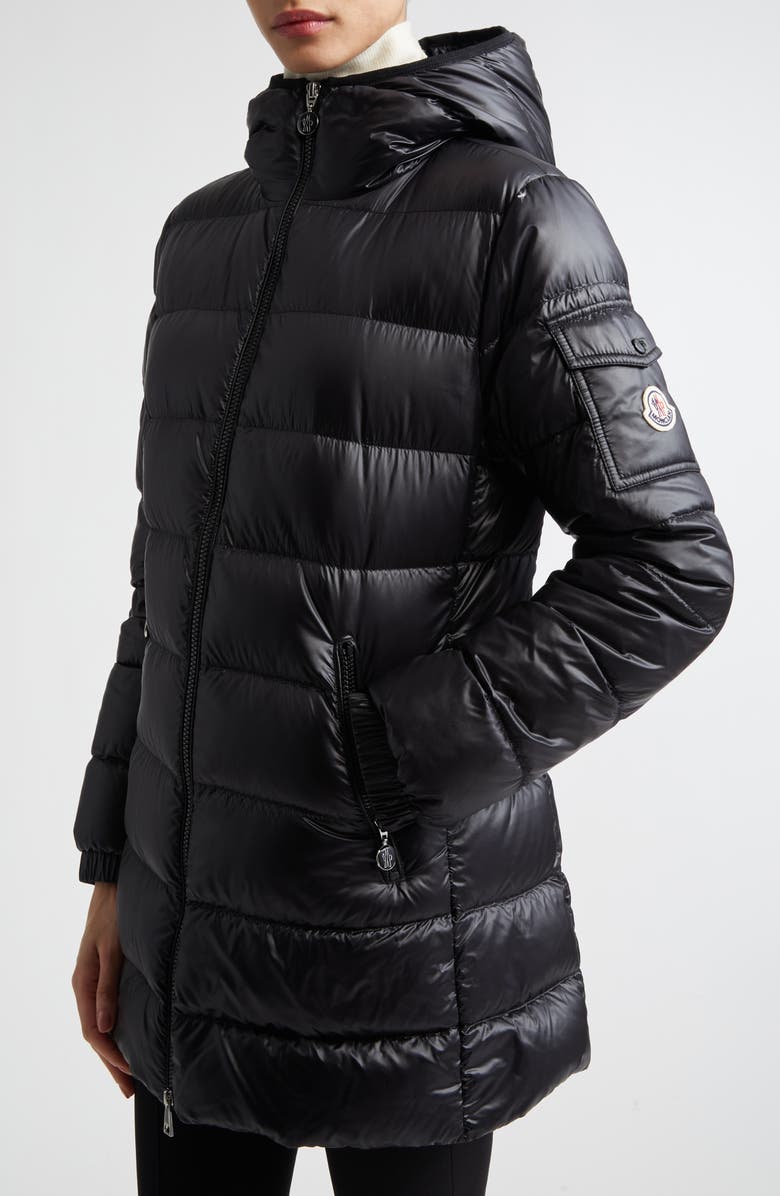 Moncler Glements Down Puffer Jacket, Alternate, color, Black