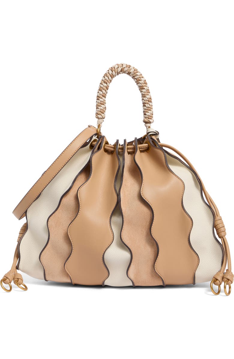 Dolce Vita Antoniaa Faux Leather Hobo, Main, color, Natural Multi