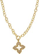 Juvell Open Clover Pendant Necklace